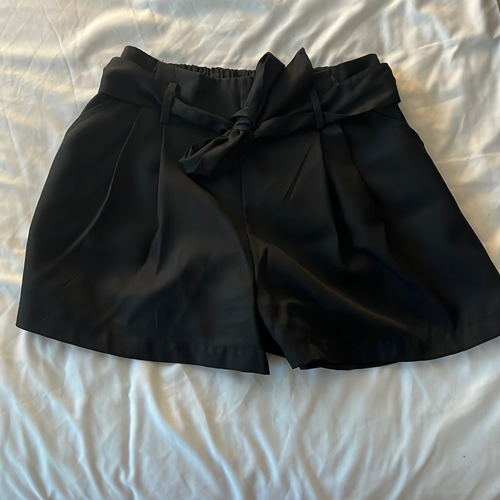 Black Dress Shorts